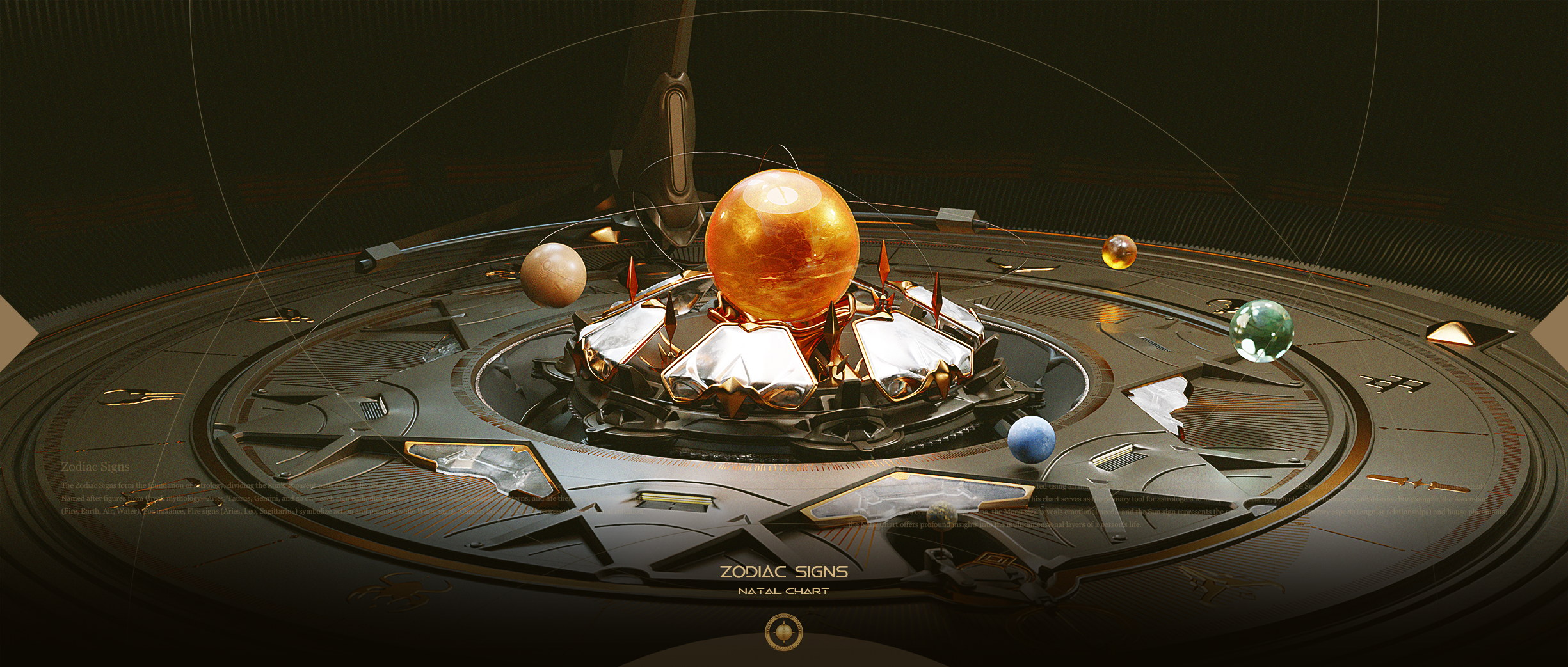 The natal chart